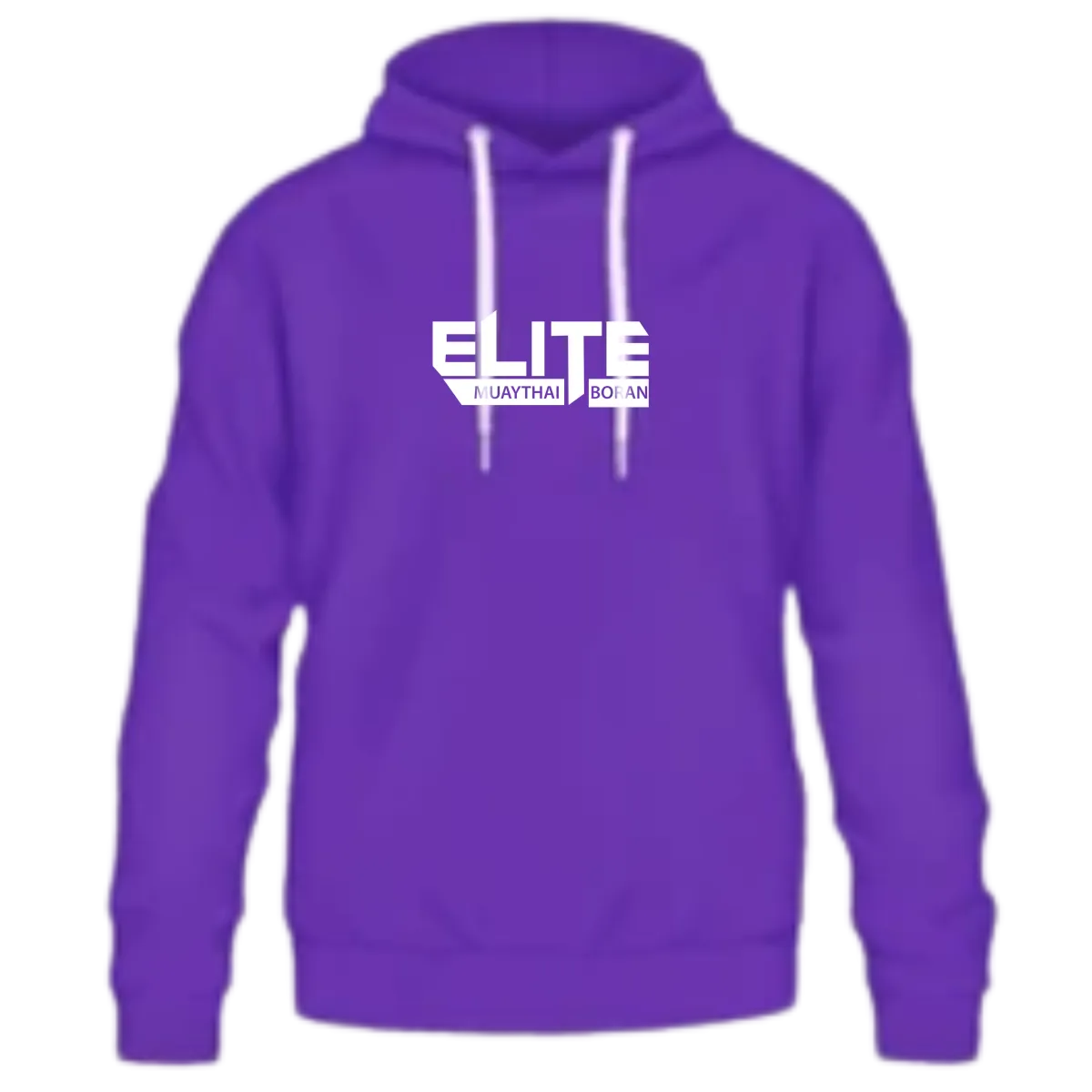 Elite Muaythai Boran Purple Hoodie