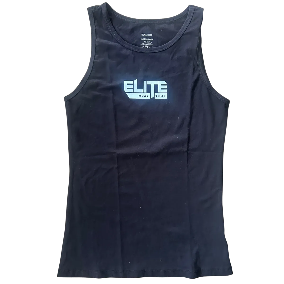 Elite Muaythai Ladies Black Training Vest