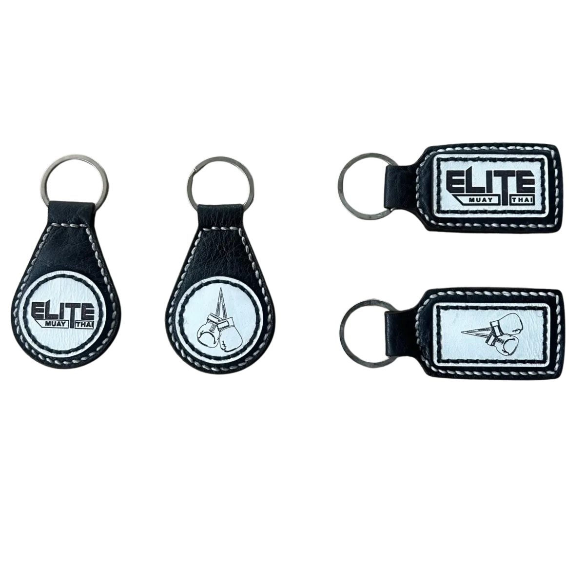 Elite Muaythai Leather Key Ring