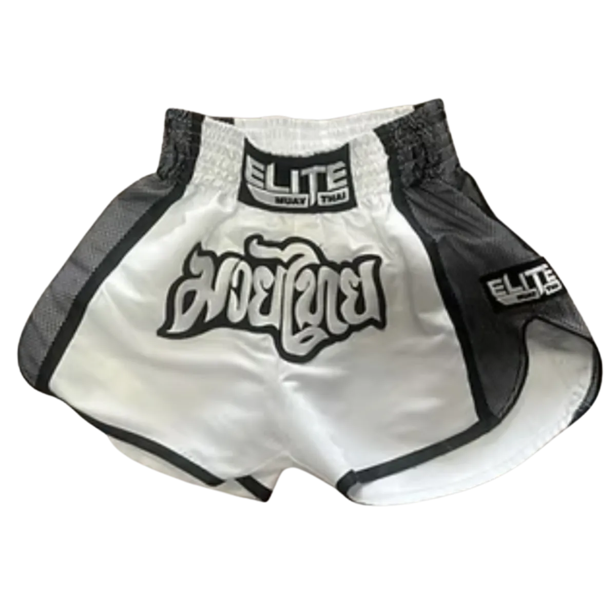 Elite Muaythai Shorts White